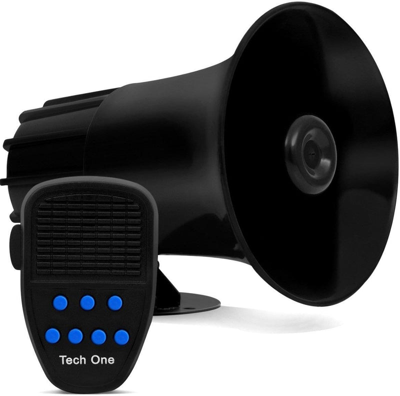 Sirene Automotiva 7 Tons com Microfone - Loja Vigilante QAP