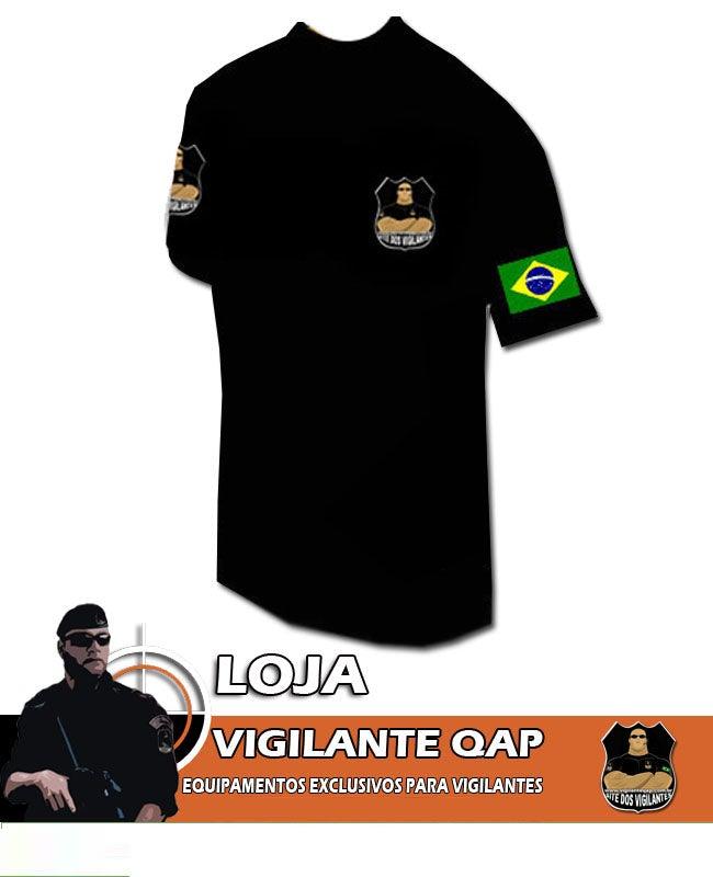 Camisa Vigilante QAP - Loja Vigilante QAP