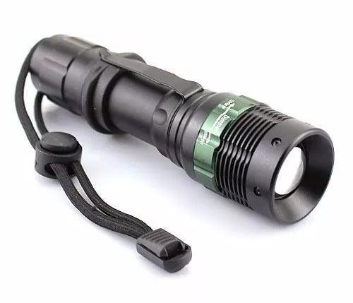 Lanterna Tática Led Police Ultra Potente com strobol impermeável - Loja Vigilante QAP
