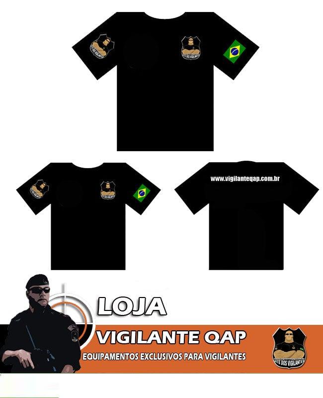 Camisa Vigilante QAP - Loja Vigilante QAP