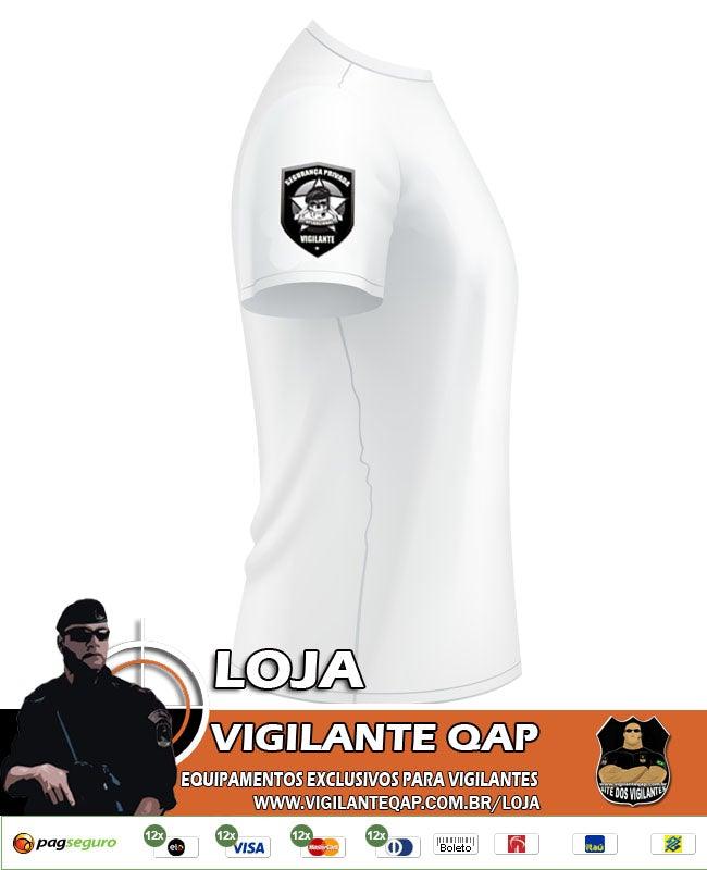 Camisa Segurança Privada BRANCA - Loja Vigilante QAP